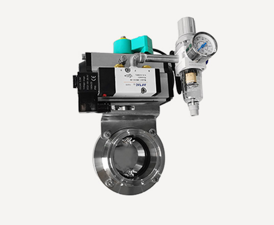 Horizontal Pneumatic Butterfly Valves