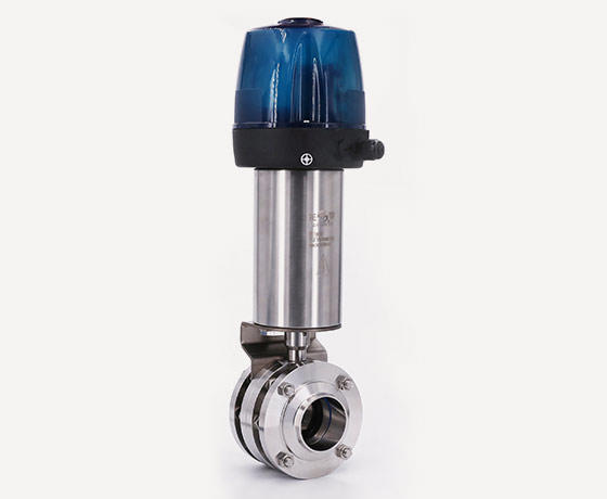 Vertical Pneumatic Butterfly Valves